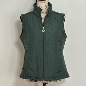 Women's Quilted Vest - Green
